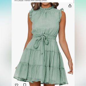 Sage Amazon dress